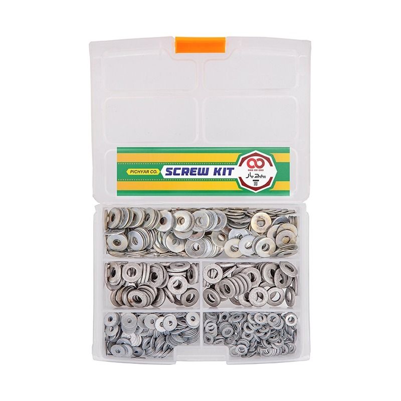 واشر  پیچ یار مدل washers1001 مجموعه 1001 عددی